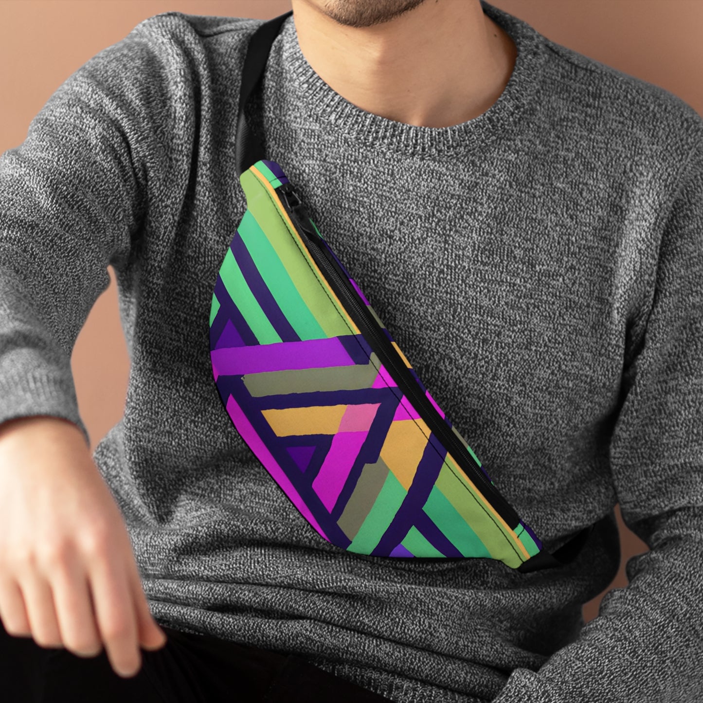 GlitzyGlamourGoddess - Gay Pride Fanny Pack Belt Bag