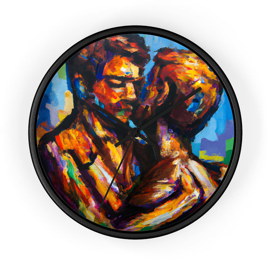 Skye - Gay Love Wall Clock