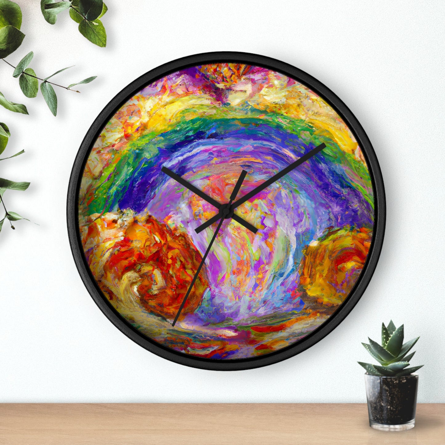 LeonardoDeVinci - Gay Hope Wall Clock