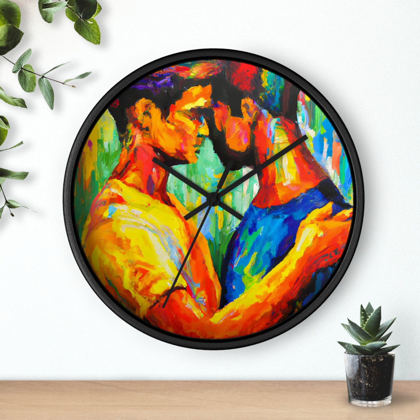 Kane - Gay Love Wall Clock