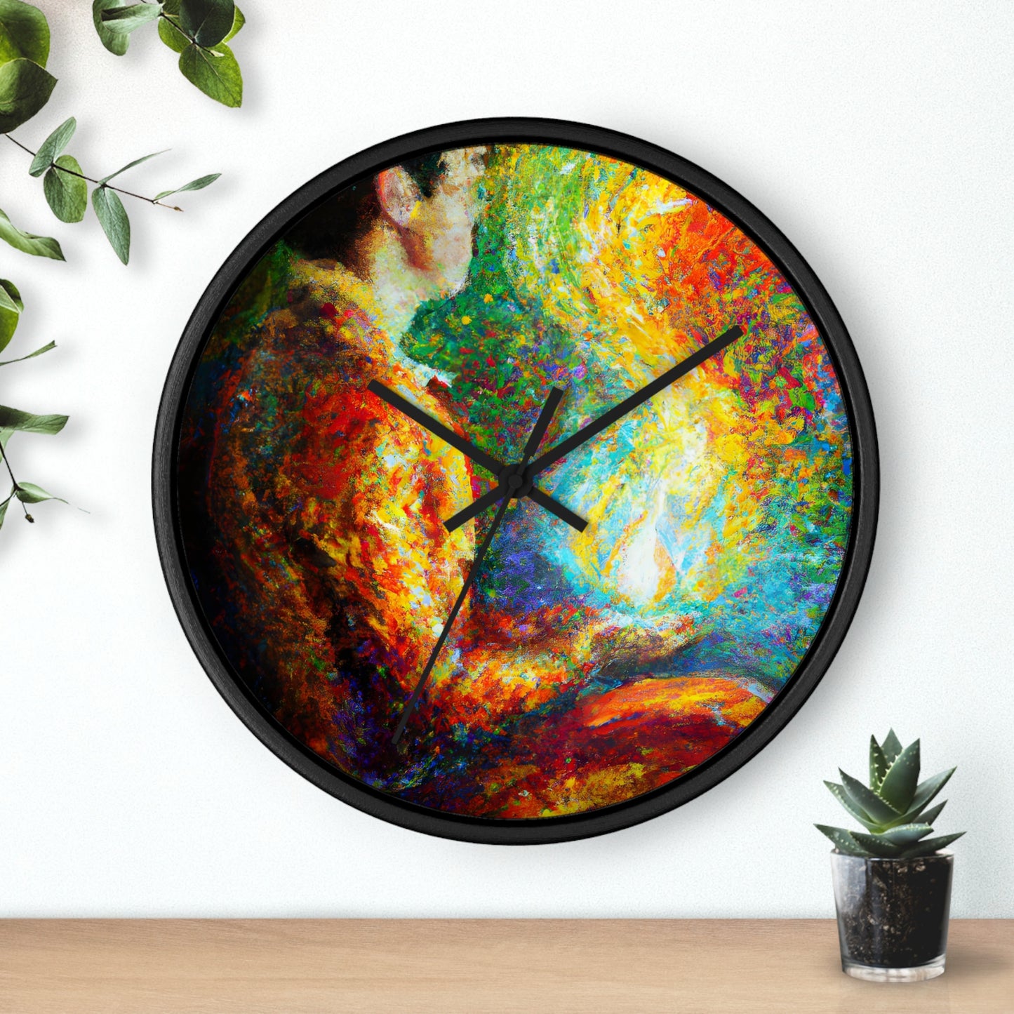 Leonardo da Vinci - Gay Hope Wall Clock