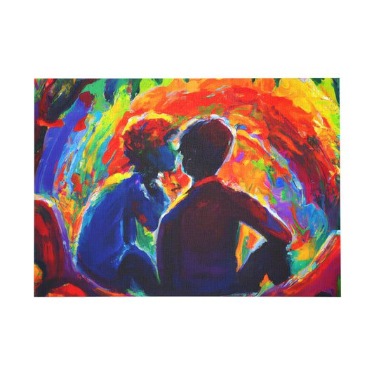 RadiantRex - Gay Love Jigsaw Puzzle