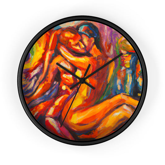 Tyler - Gay Love Wall Clock