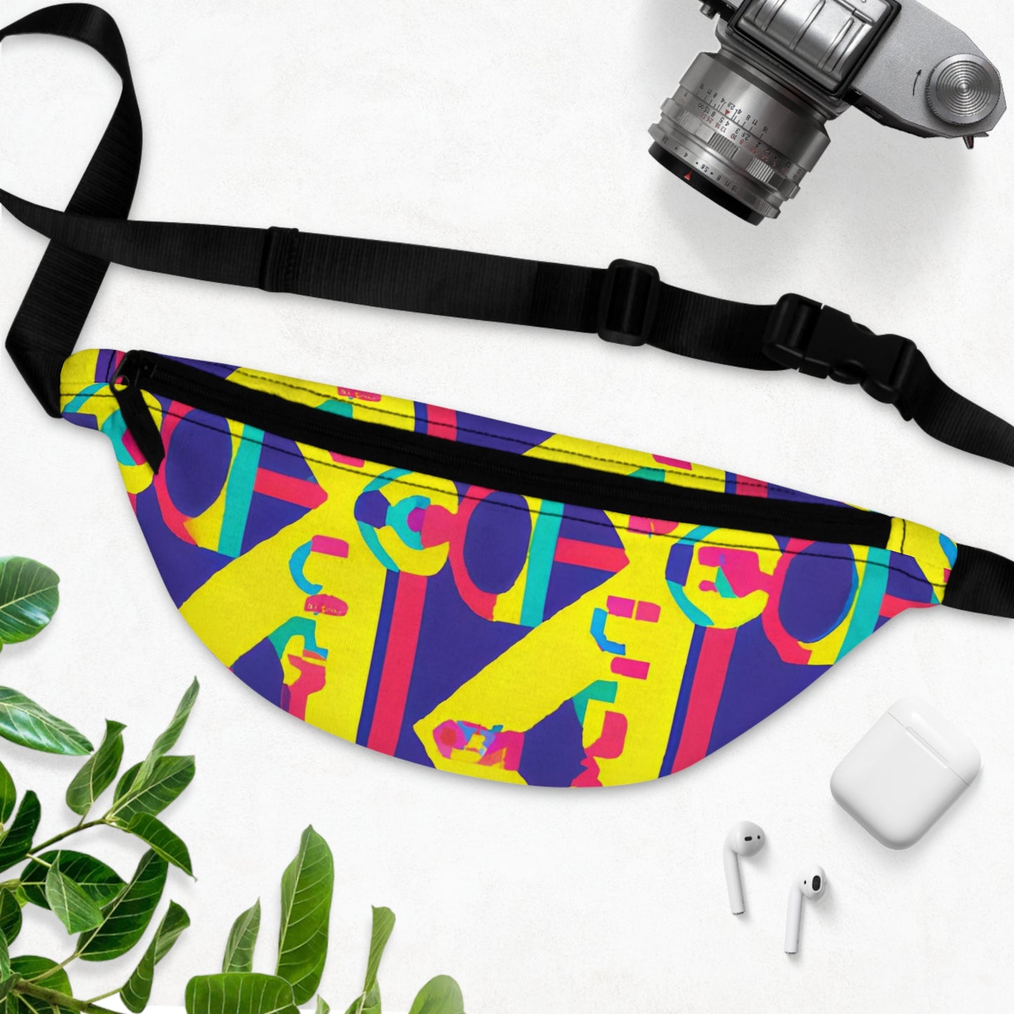 NeonGlitter - Gay Pride Fanny Pack Belt Bag