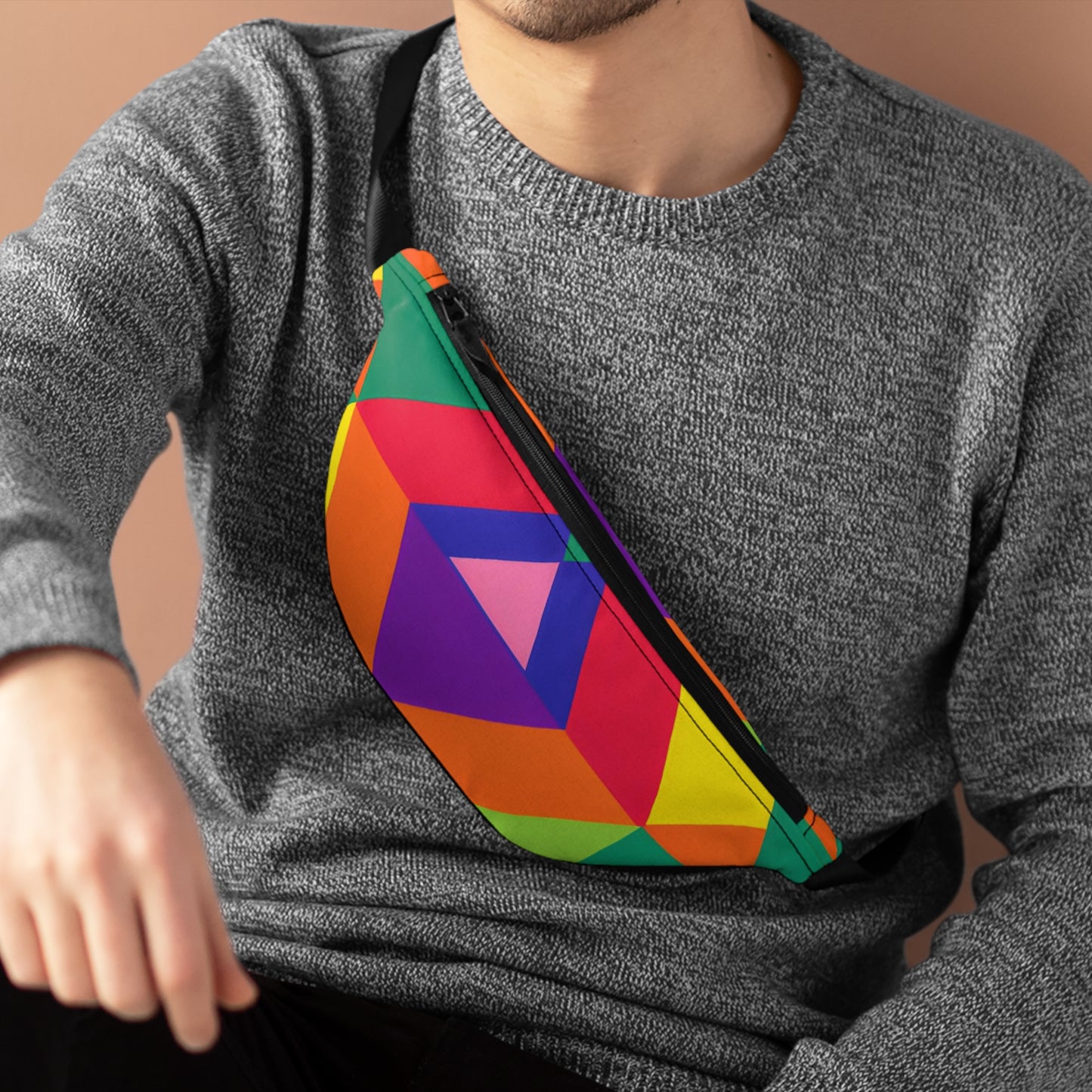 ElectricEcho - Gay Pride Fanny Pack Belt Bag