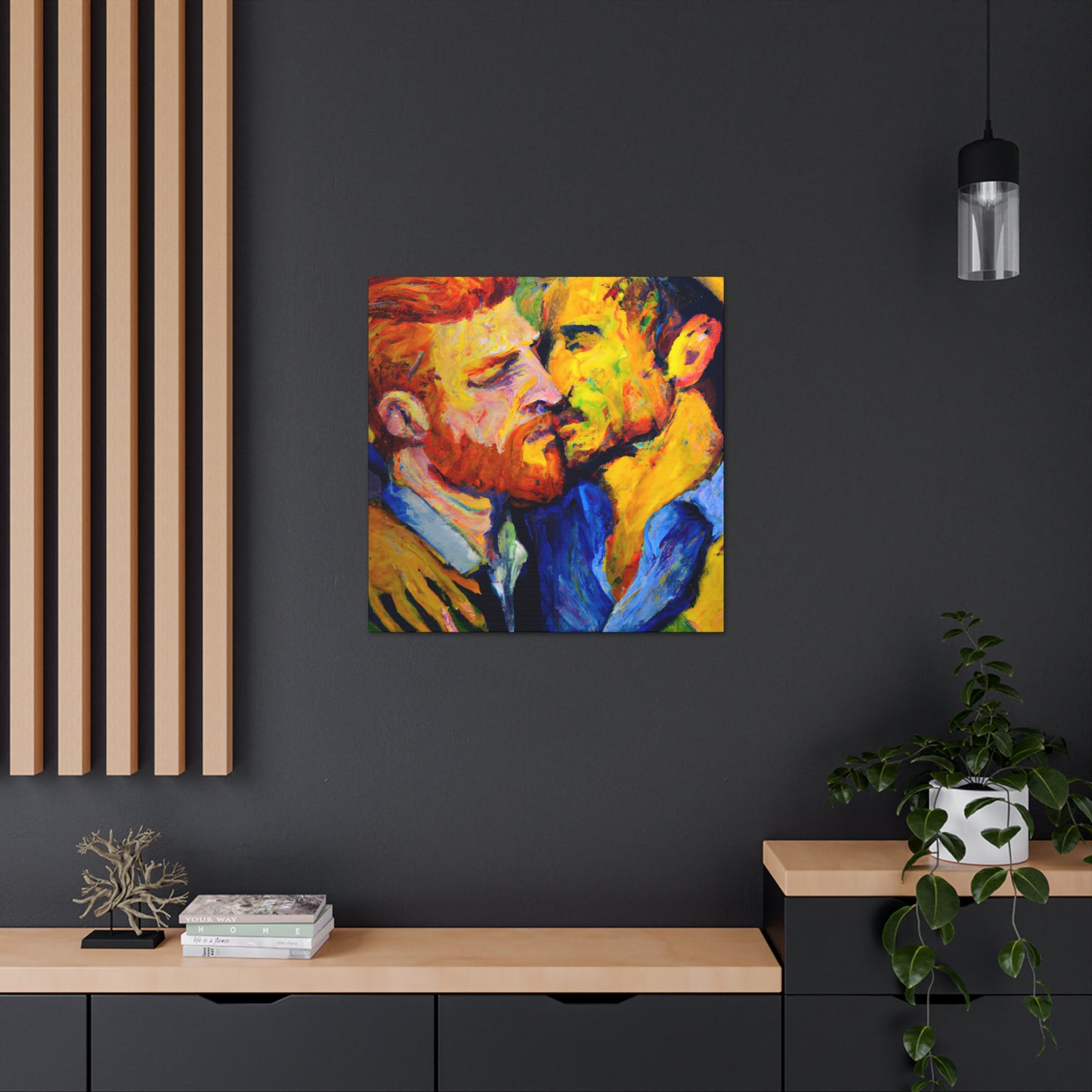 LaurenceMasterpiece - Gay Couple Wall Art