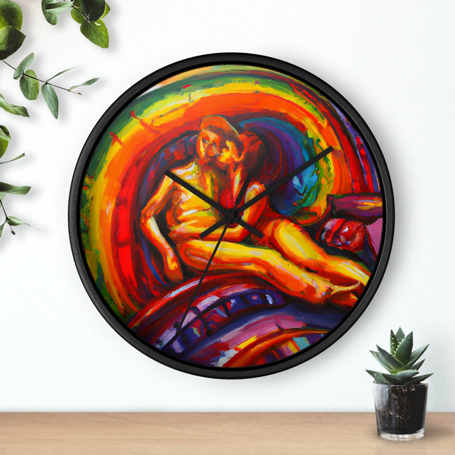 Maverick - Gay Love Wall Clock
