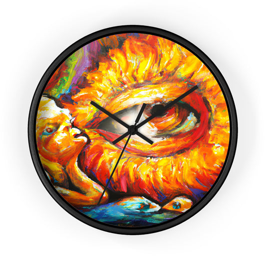 LeonardoDaVinci - Gay Hope Wall Clock