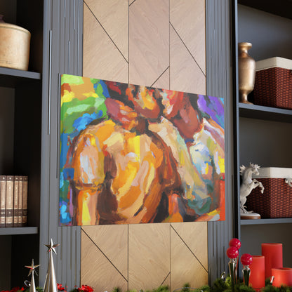 Maxwell - Gay Love Canvas Art