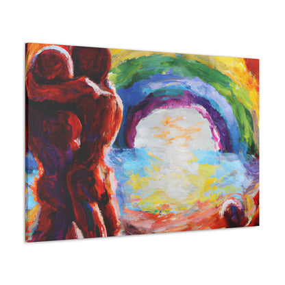 PineoArtist - Gay Couple Wall Art