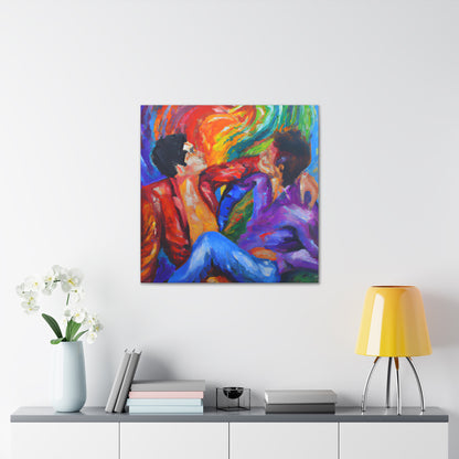 Trevor - Gay Love Canvas Art