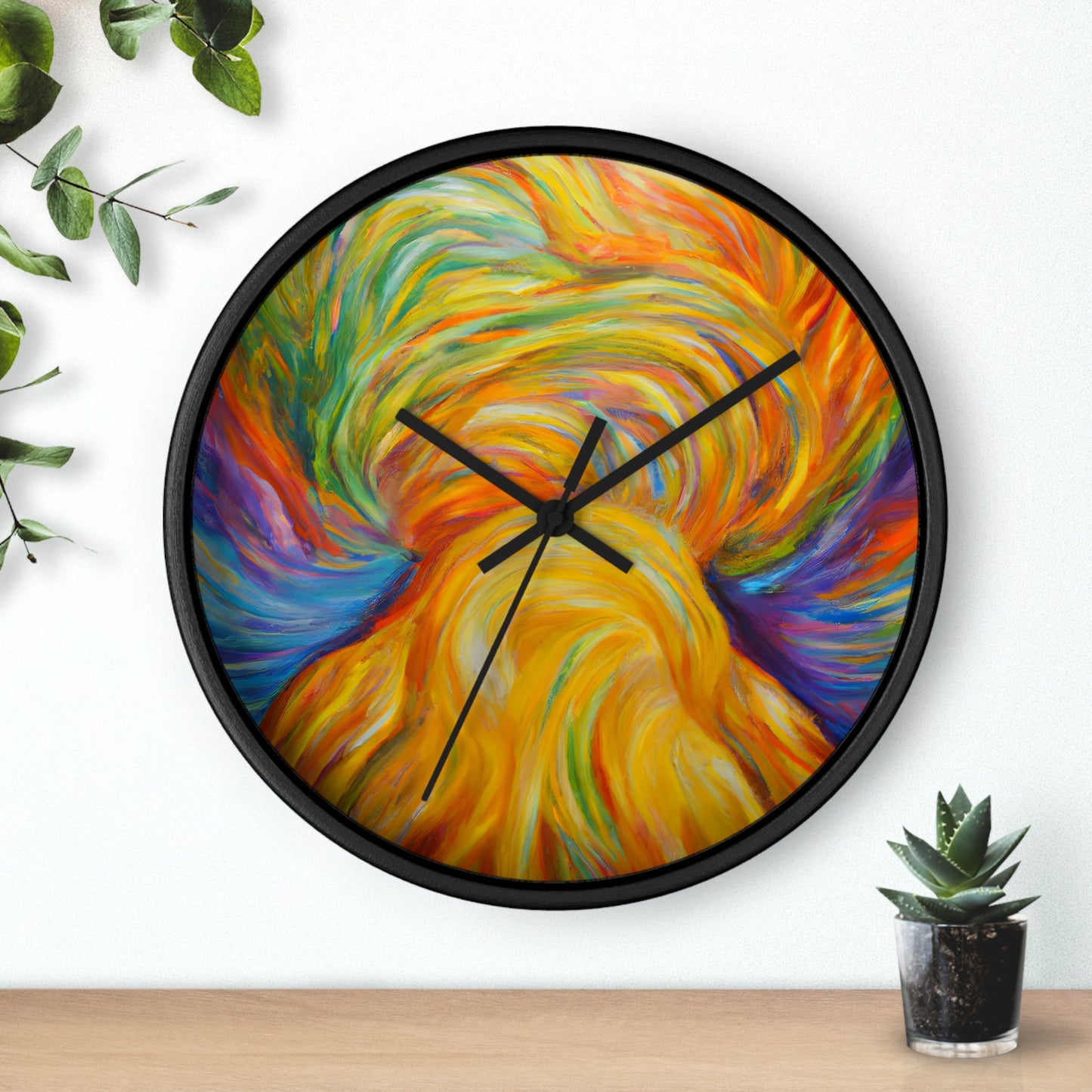 LeonardoDaVinci - Gay Hope Wall Clock