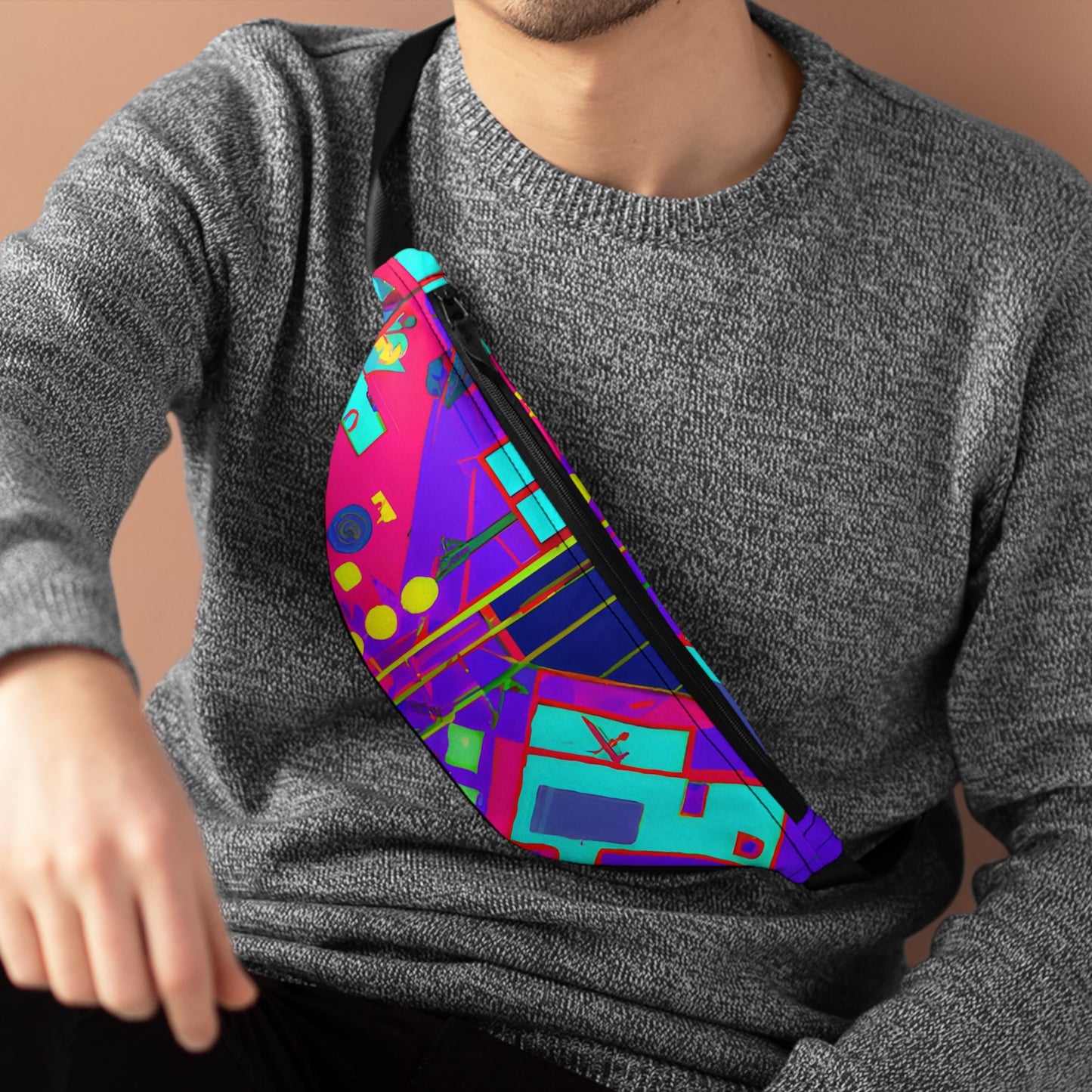 DynaGlitterTek - LGBTQ+ Fanny Pack Belt Bag