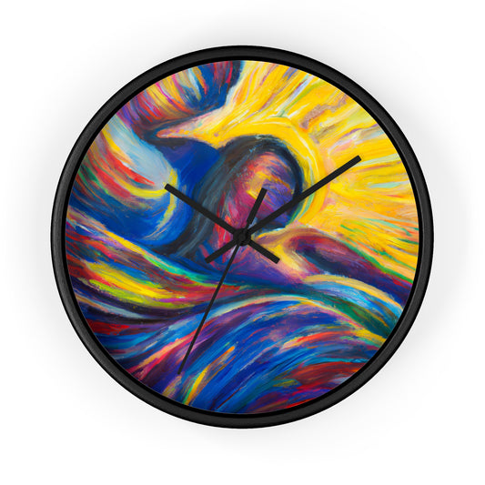 LeonardoDaVinci - Gay Hope Wall Clock