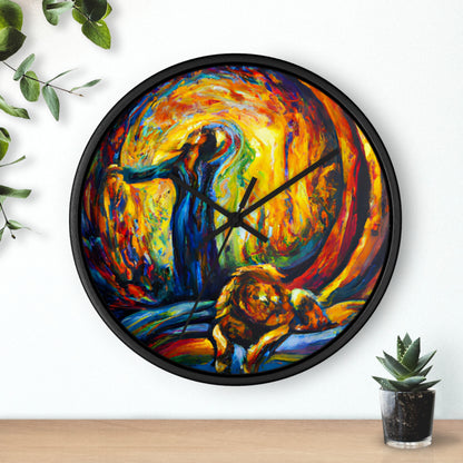 LeonardoDaVinci - Gay Hope Wall Clock