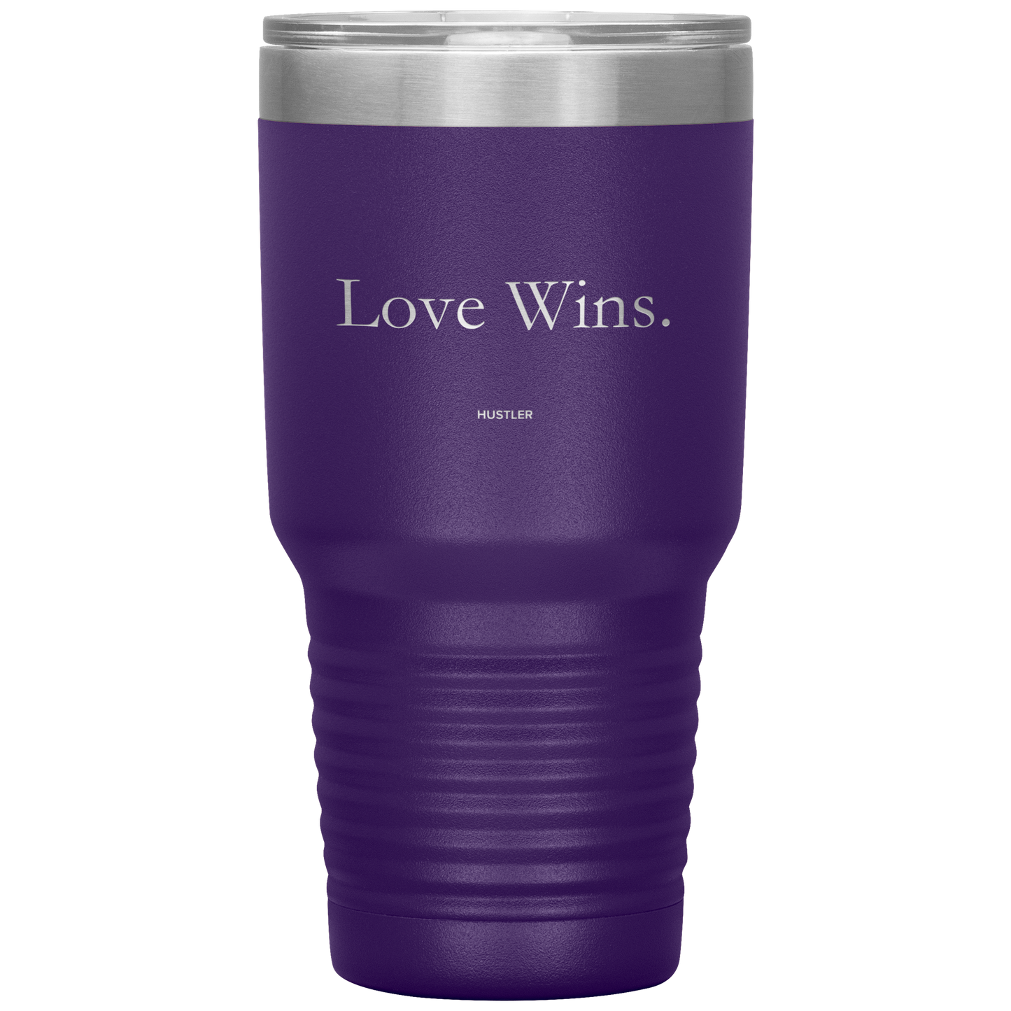 Love Wins 30oz Laser Etched Tumbler