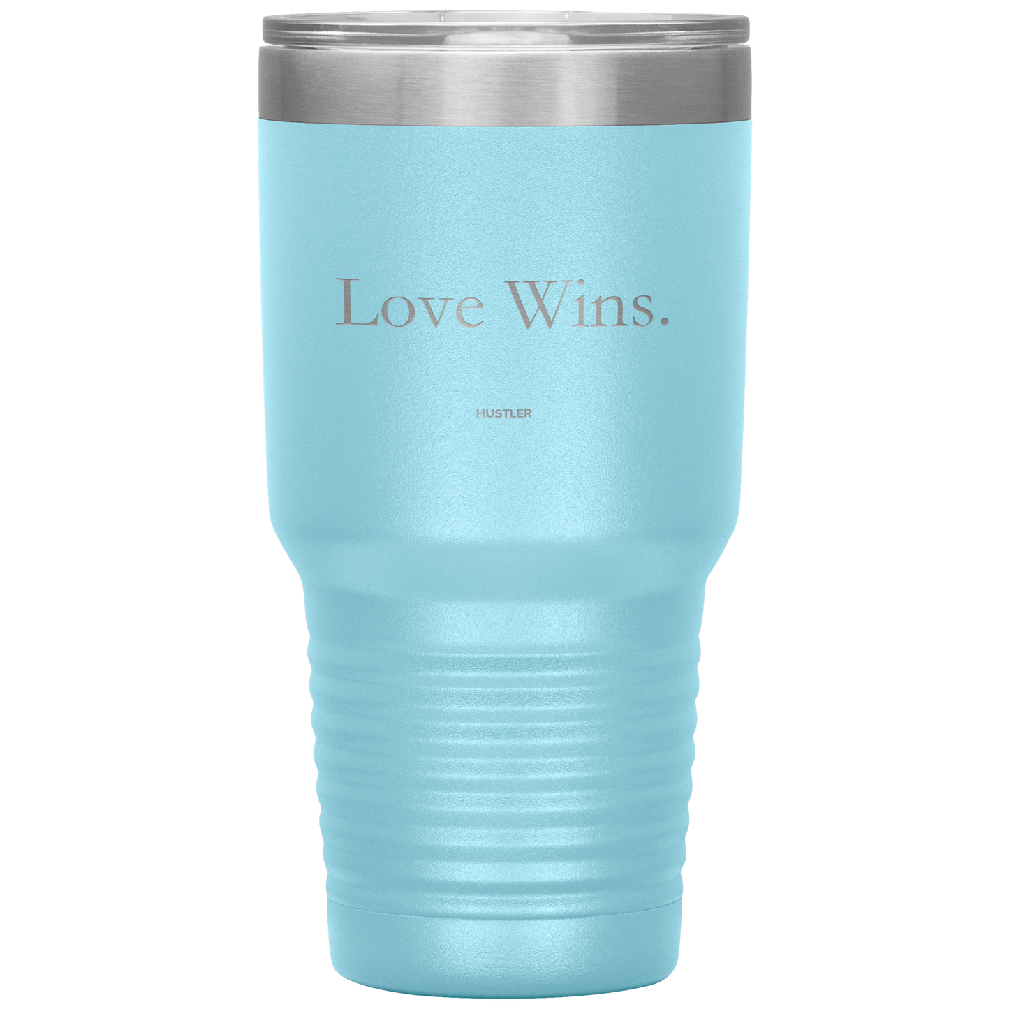 Love Wins 30oz Laser Etched Tumbler