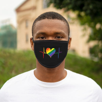 Pride Heartline Face Mask