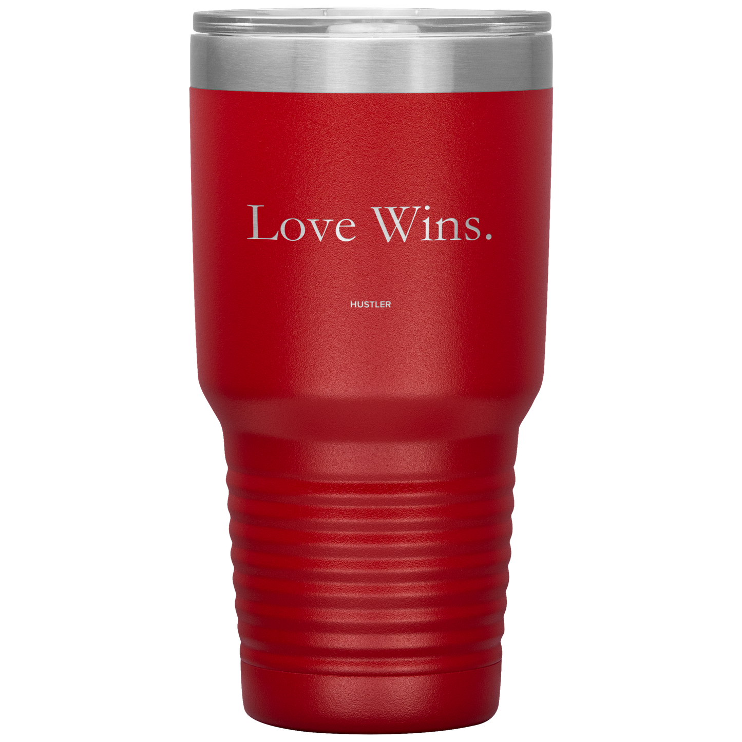 Love Wins 30oz Laser Etched Tumbler