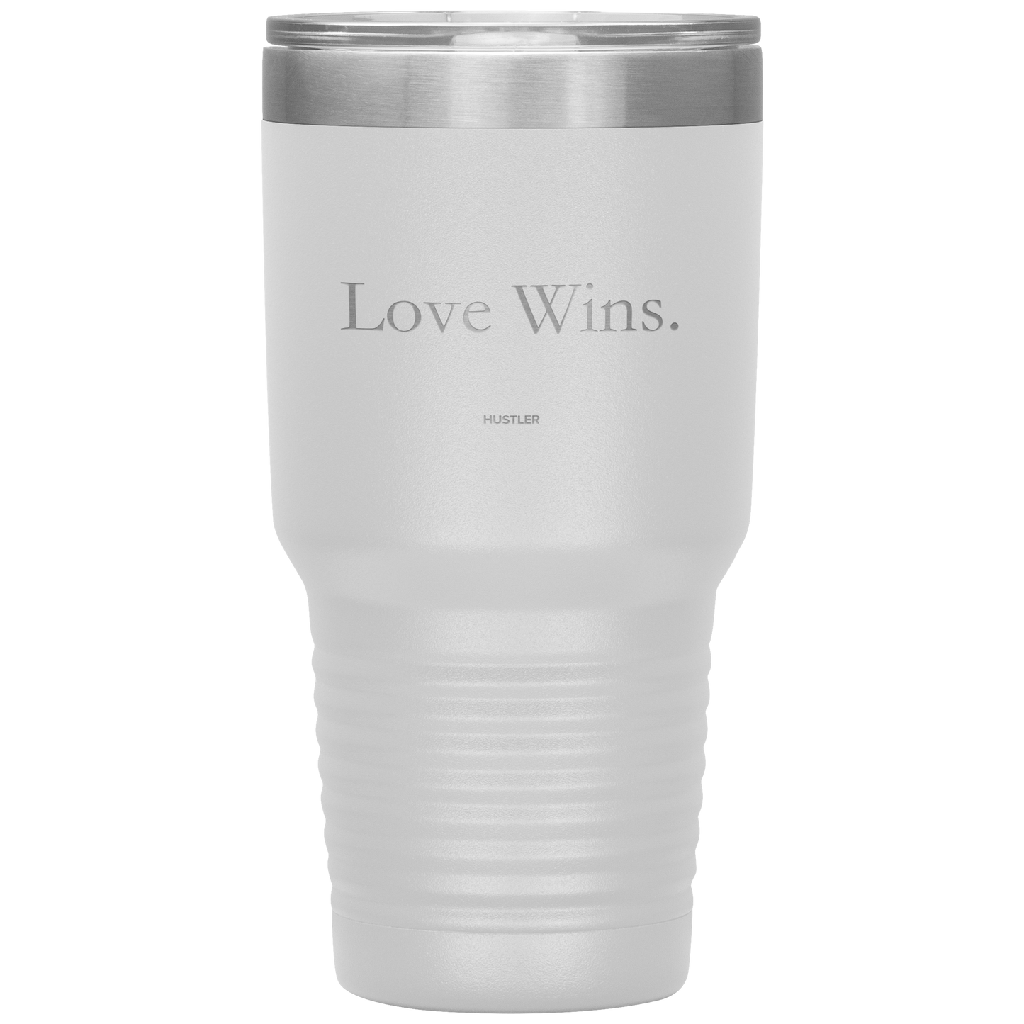 Love Wins 30oz Laser Etched Tumbler