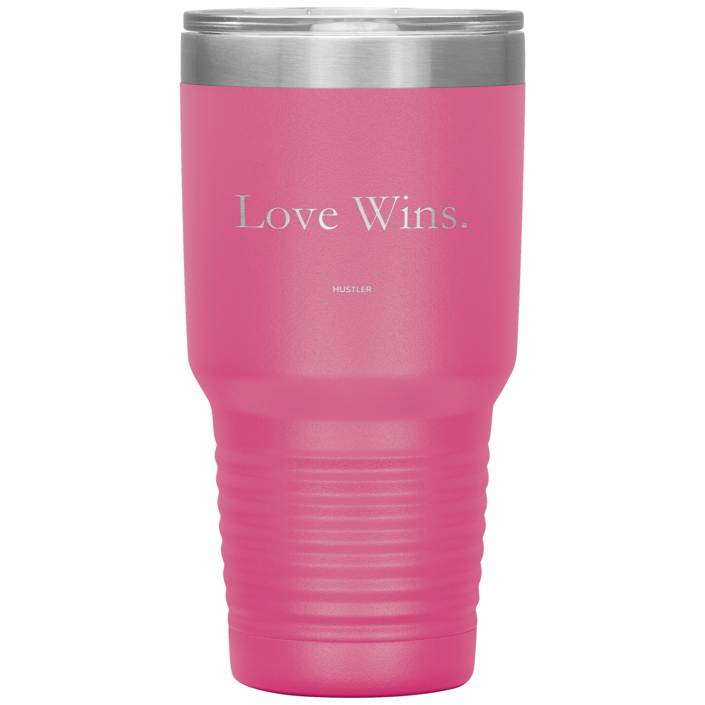 Love Wins 30oz Laser Etched Tumbler