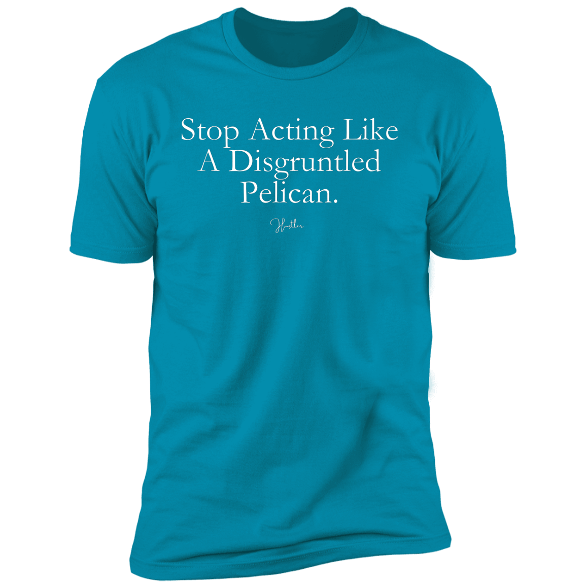 Stop Acting Like A Disgruntled Pelican T-Shirt
