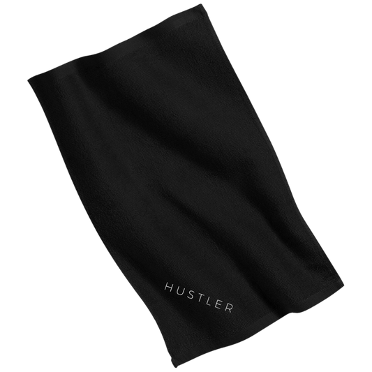 HUSTLER Embroidery Gym Towel