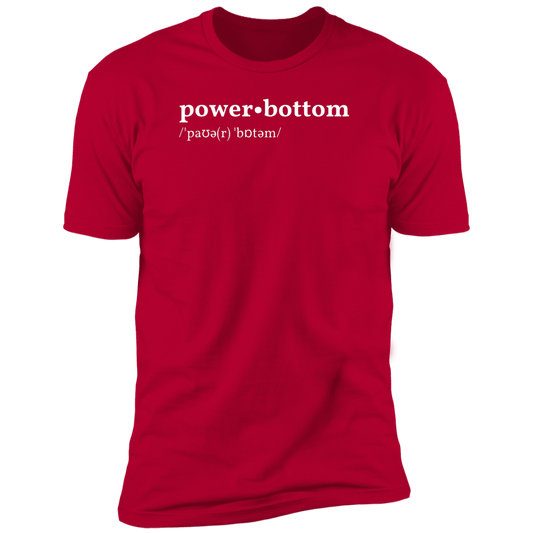 Power Bottom Dictionary T-Shirt