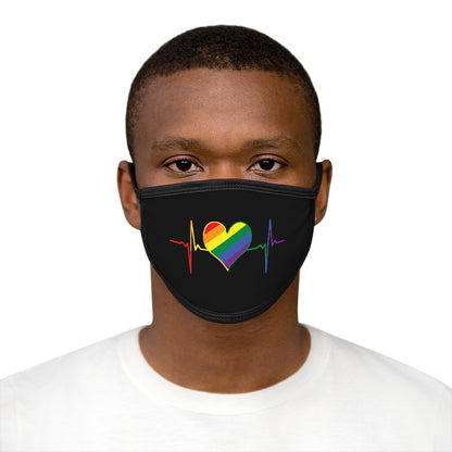 Pride Heartline Face Mask