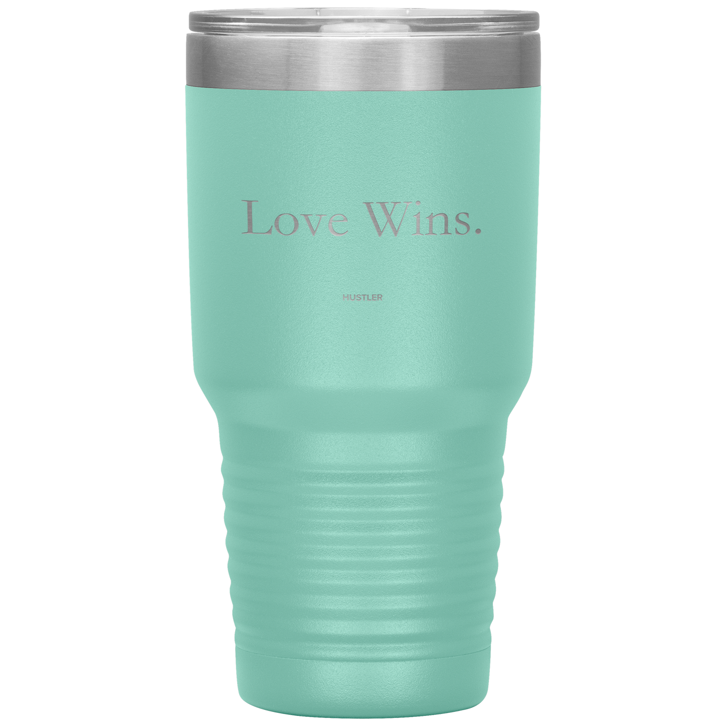Love Wins 30oz Laser Etched Tumbler