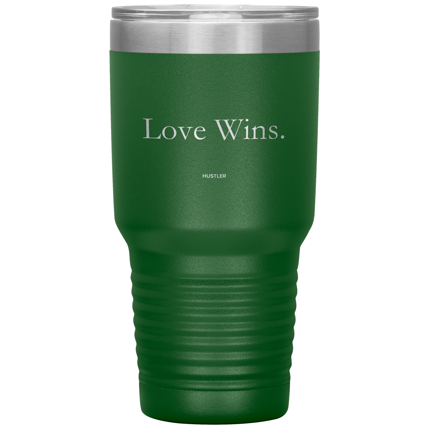 Love Wins 30oz Laser Etched Tumbler