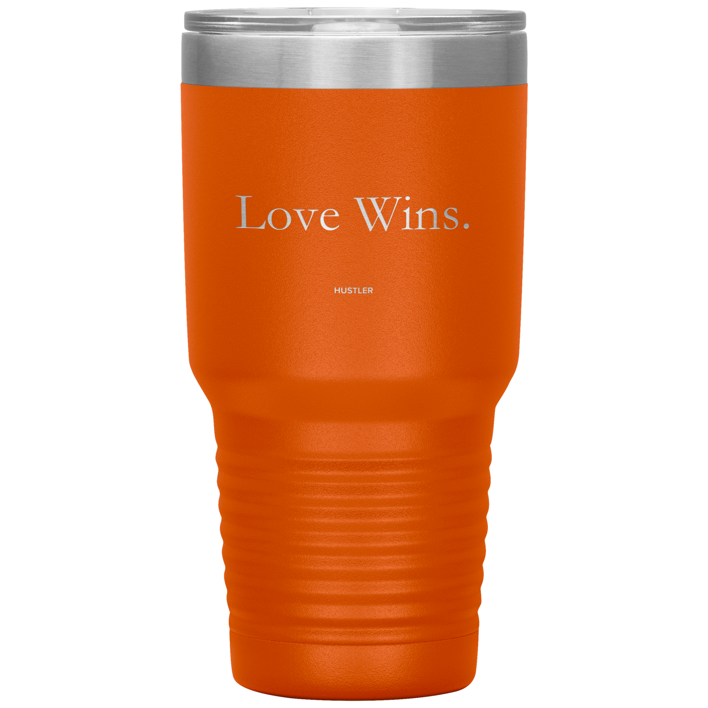 Love Wins 30oz Laser Etched Tumbler