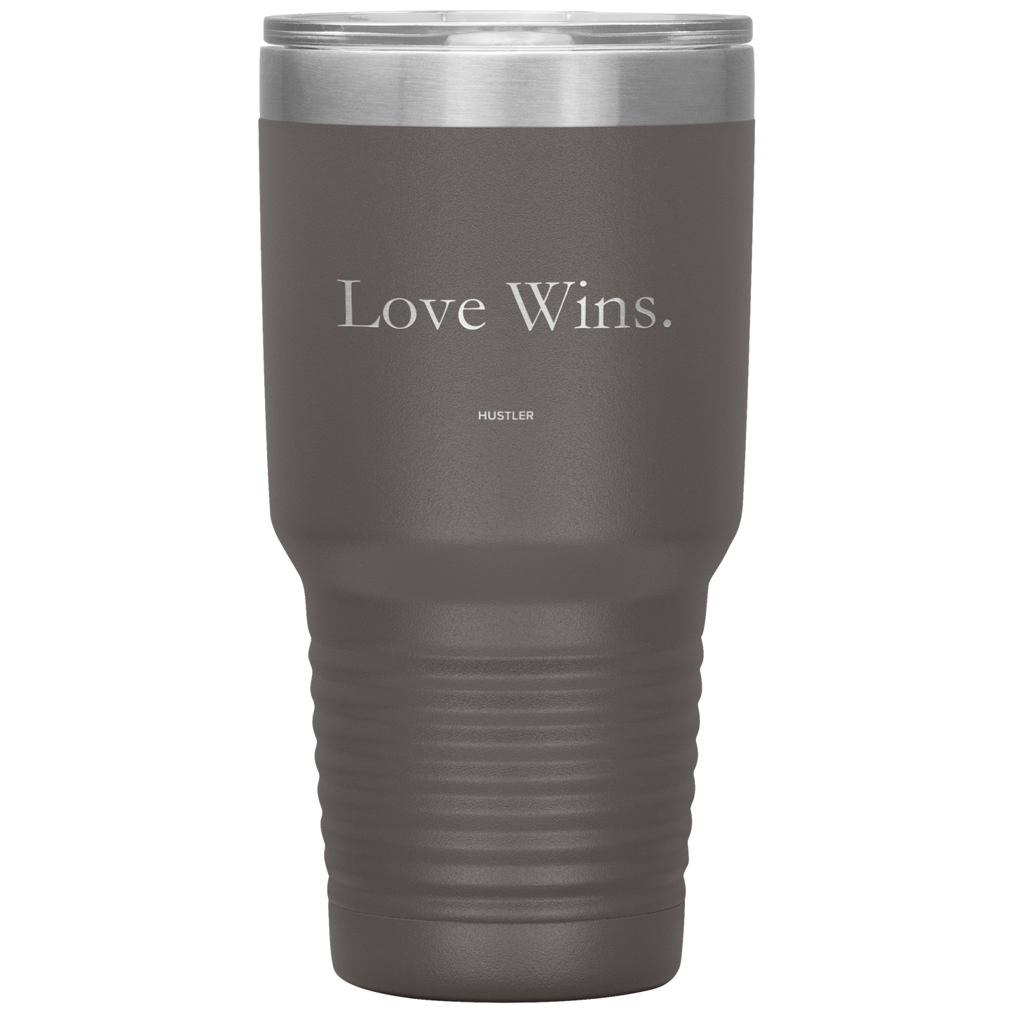 Love Wins 30oz Laser Etched Tumbler